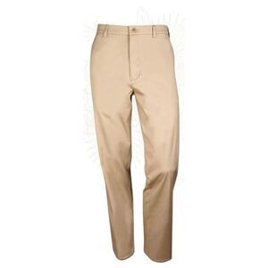 SPORTIF MENS TRINIDAD PLAIN FRONT STRETCH PANTS NEW NWT 36x28